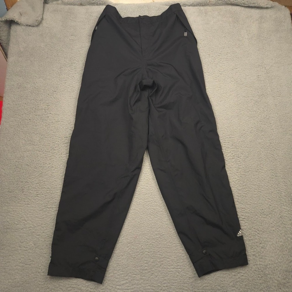 Vintage Adidas Side Zip Pants Large Climashell Storm Lined Windbreaker Warmup